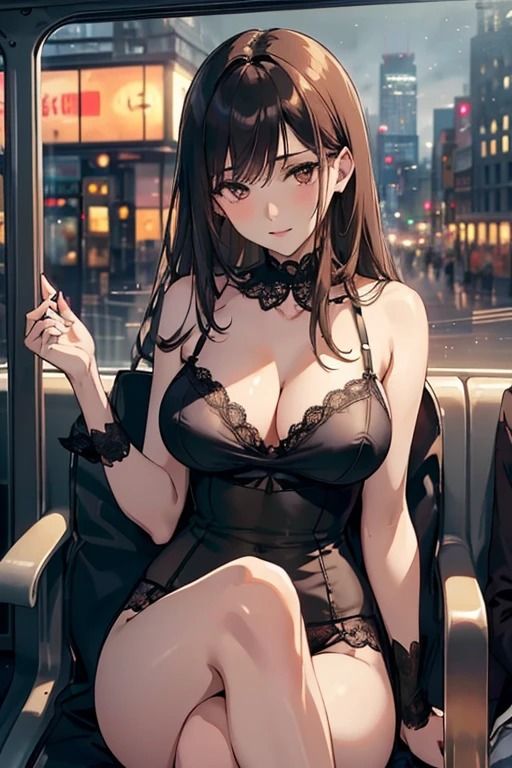 サンプル画像2:夜行バスで隣にいたエロい巨乳人妻1(LOVEdream) [d_434561]