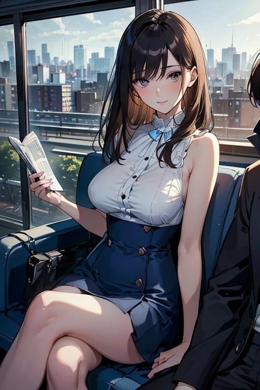 サンプル画像5:夜行バスで隣にいたエロい巨乳人妻1(LOVEdream) [d_434561]