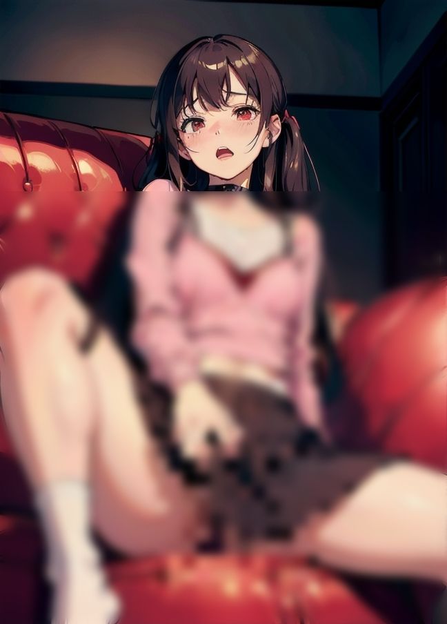 サンプル画像2:友人の妹と…友達の妹に下着でエッチのお誘いされ…(AIが中出し！？) [d_434608]