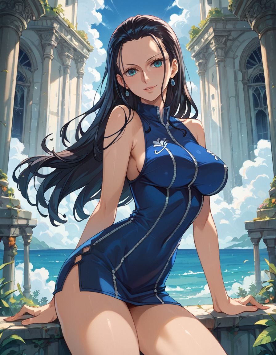 サンプル画像1:【ワ〇ピース】ニコ・ロ〇ンの写真集 プレミアム(DJart_ISUKO) [d_434635]