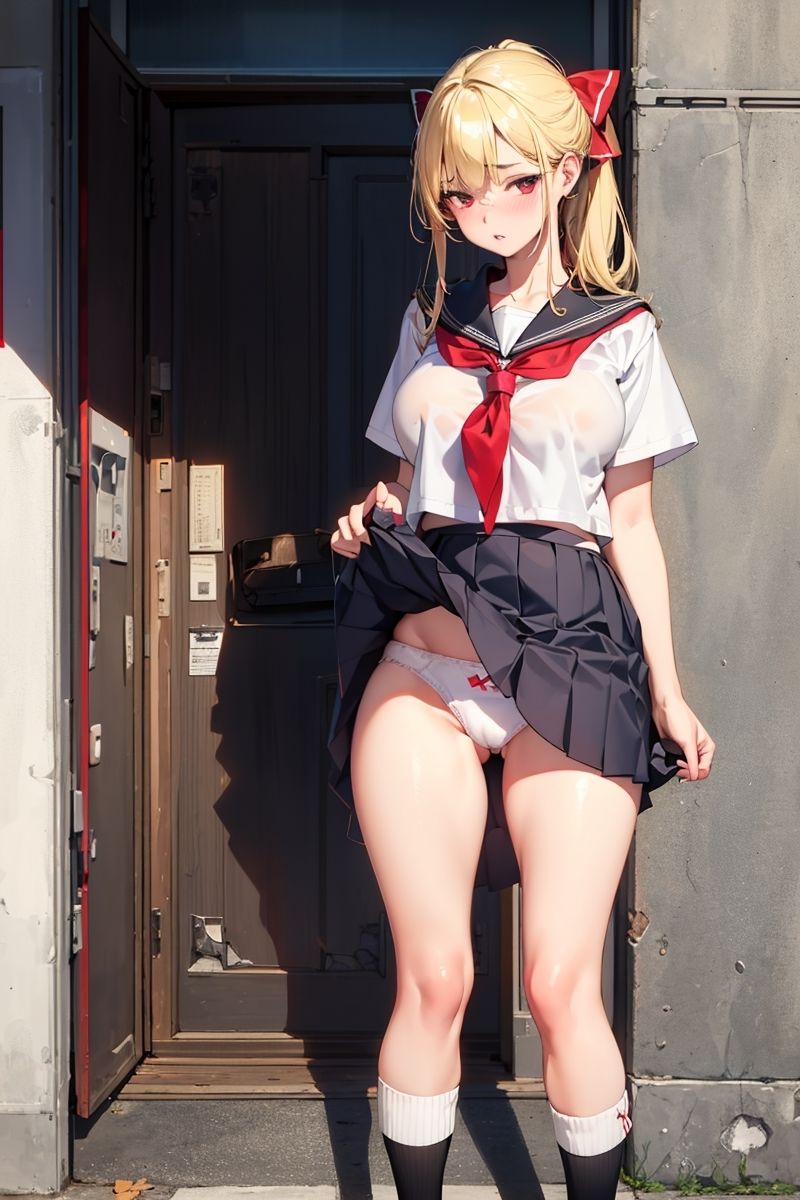 サンプル画像5:女子〇生のパンチラ2〜スカートの誘惑〜(My World) [d_434642]