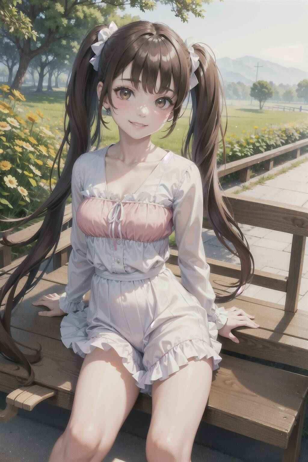 サンプル画像4:ツインテール美少女の瞬間(駆け抜けて性春) [d_434683]