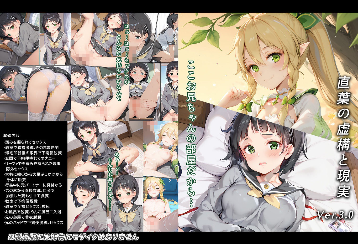 直葉の虚構と現実の画像7