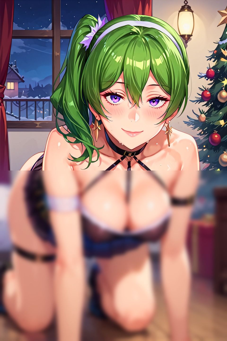 サンプル画像5:さまざま ユーベ〇 ハイクオリティ（中だし、アナル見え、騎乗位、スポブラ、水着、etc…）(えーあいぱたーん) [d_434711]