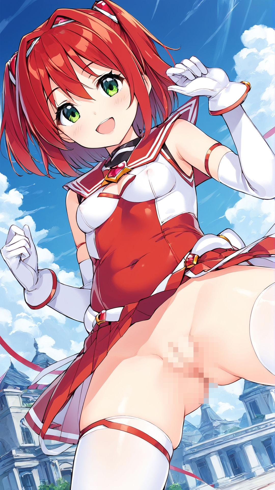 サンプル画像2:えっちなアカリちゃん(AI少女サークル) [d_434754]