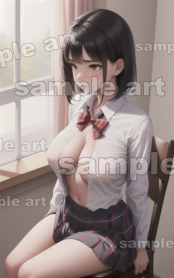 サンプル画像4:JK秘密基地268連発！大人に売春される秘密の教室・・制服着て巨乳を露出！(美少女戦隊神レンジャー) [d_434848]