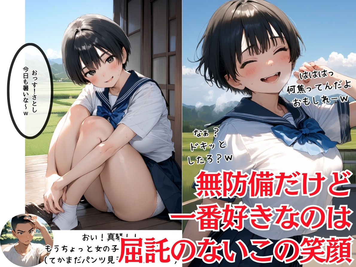 サンプル画像2:【僕のNTR夏休み】あの日見た種付けプレスを僕はまだ忘れられない3巻ボーイッシュ編(種付け出版) [d_434951]