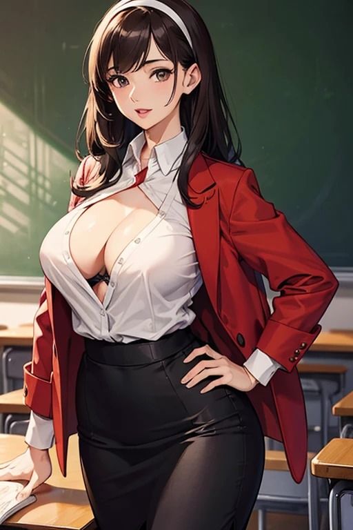 サンプル画像2:エロい巨乳ムチムチ女教師たち1(LOVEdream) [d_434975]