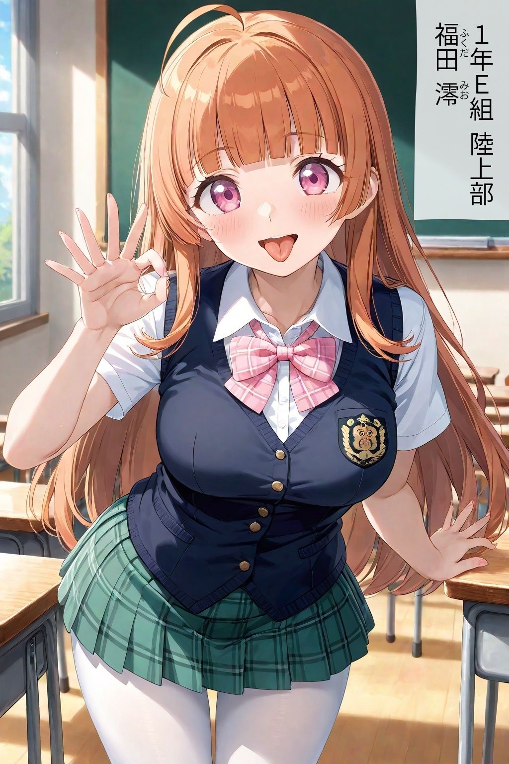 サンプル画像6:60キャラ 制服JK 即オチ2コマ 7b5g(事務びーむ) [d_434988]