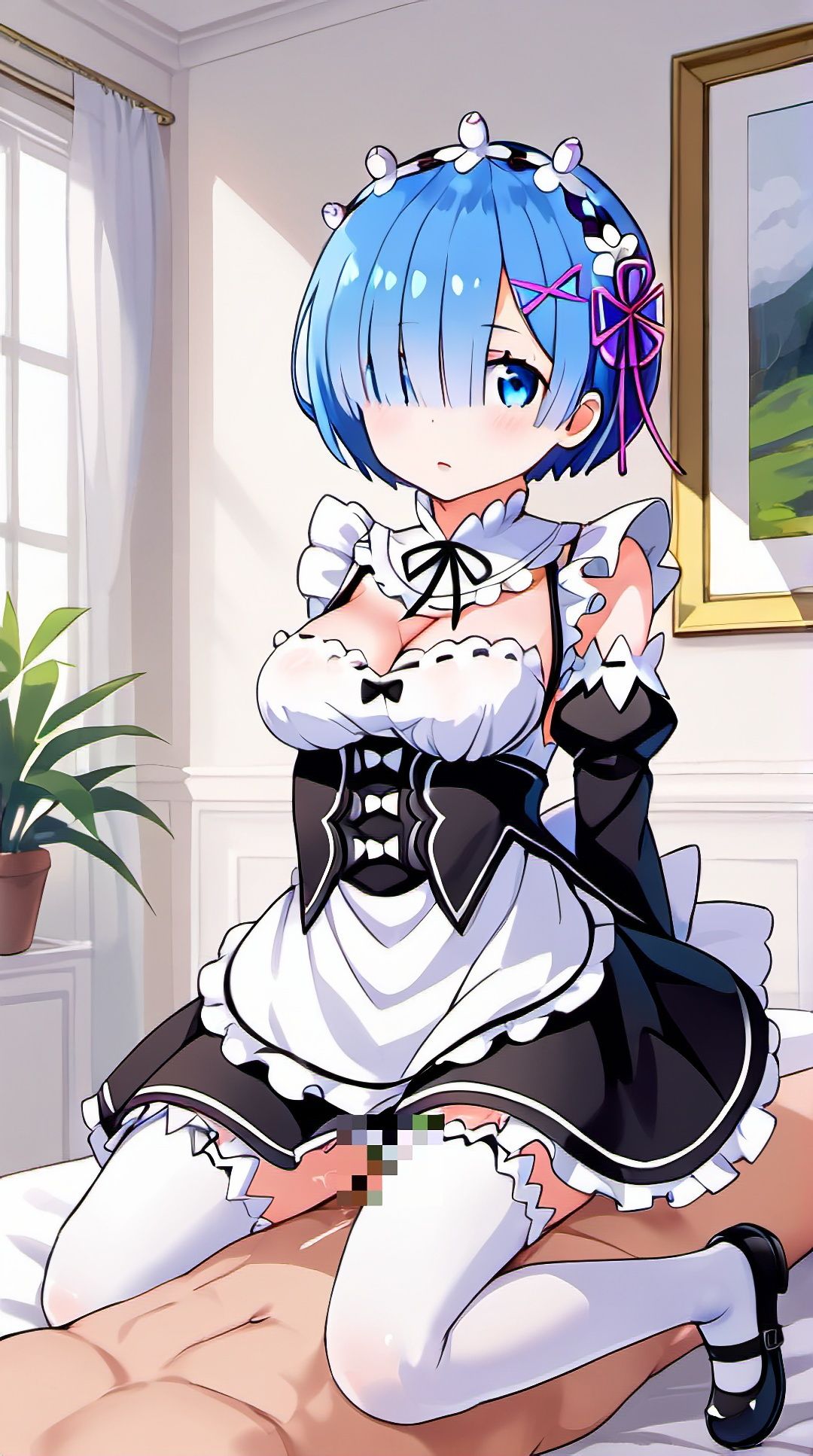 サンプル画像2:【ROCG043】レム-Reゼロから始める異世界生活のセックス-横1080x縦1934-約73枚(ローズ志向) [d_435132]