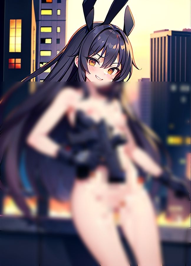 サンプル画像6:拳銃戦士’世界を守るバニーガール戦士’「露出で世界を翻弄させるのよ」(エロの神様) [d_435172]