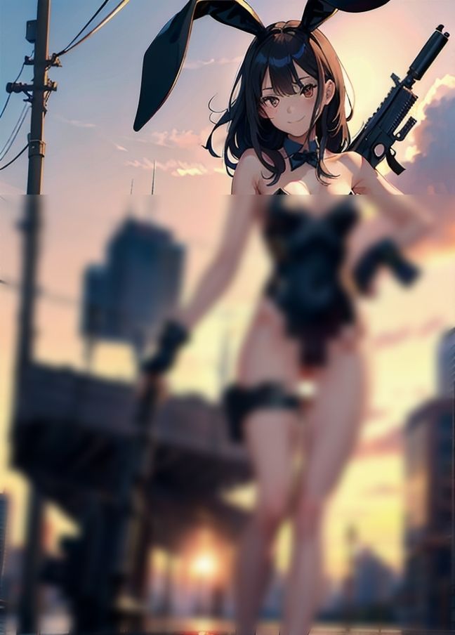 サンプル画像6:どSバニーガール「早漏れは許さないよ？」(美女マニア) [d_435201]