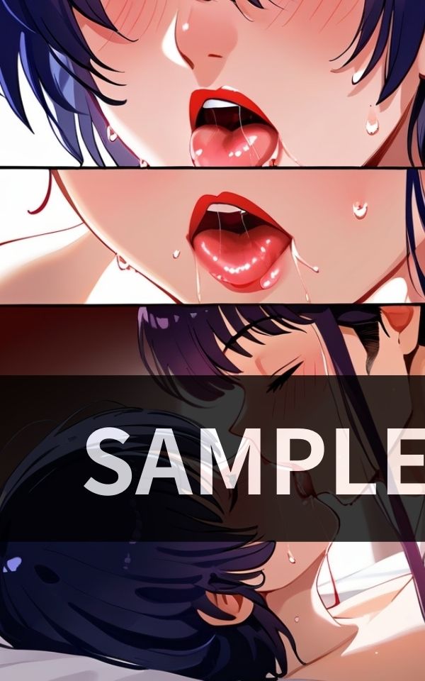 サンプル画像2:実のお姉さまとディープキス(楽園ヒーロー) [d_435213]