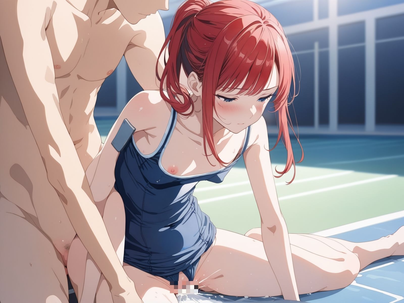 サンプル画像3:孕ませ学園性交(ポンチ米尾) [d_435259]