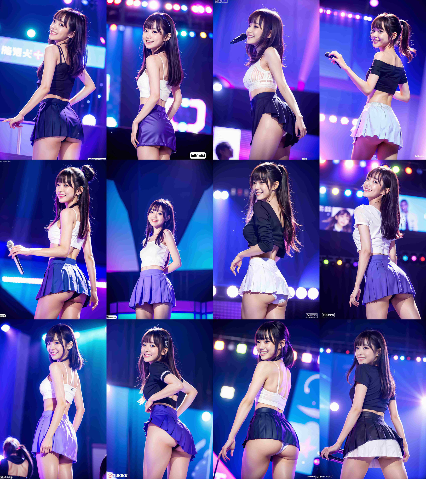 サンプル画像2:444p！ チアリーダー・アイドル・フィギュア・ビーチバレーの食い込みすぎるTバック(SakuraBooks) [d_435399]