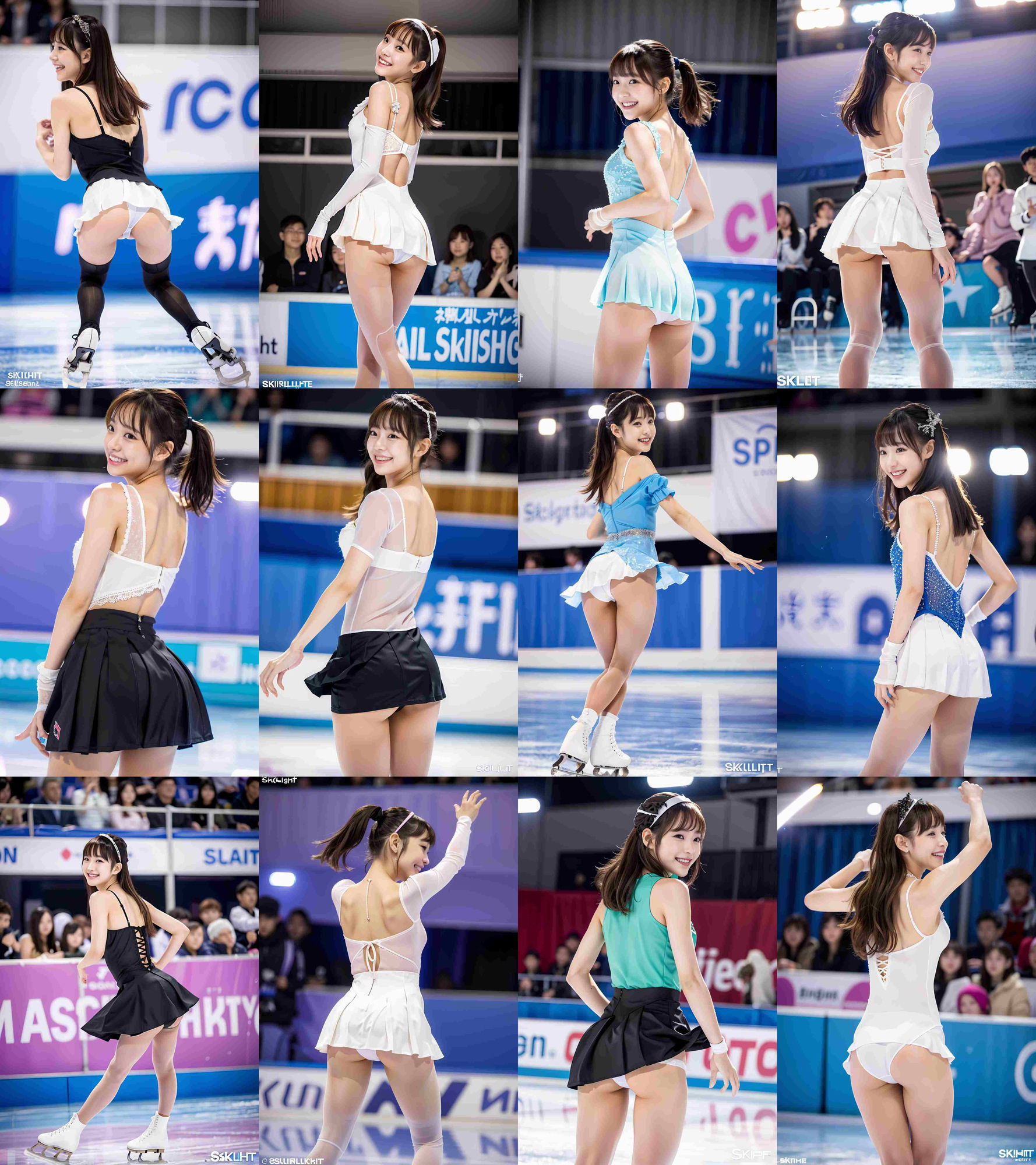 サンプル画像3:444p！ チアリーダー・アイドル・フィギュア・ビーチバレーの食い込みすぎるTバック(SakuraBooks) [d_435399]