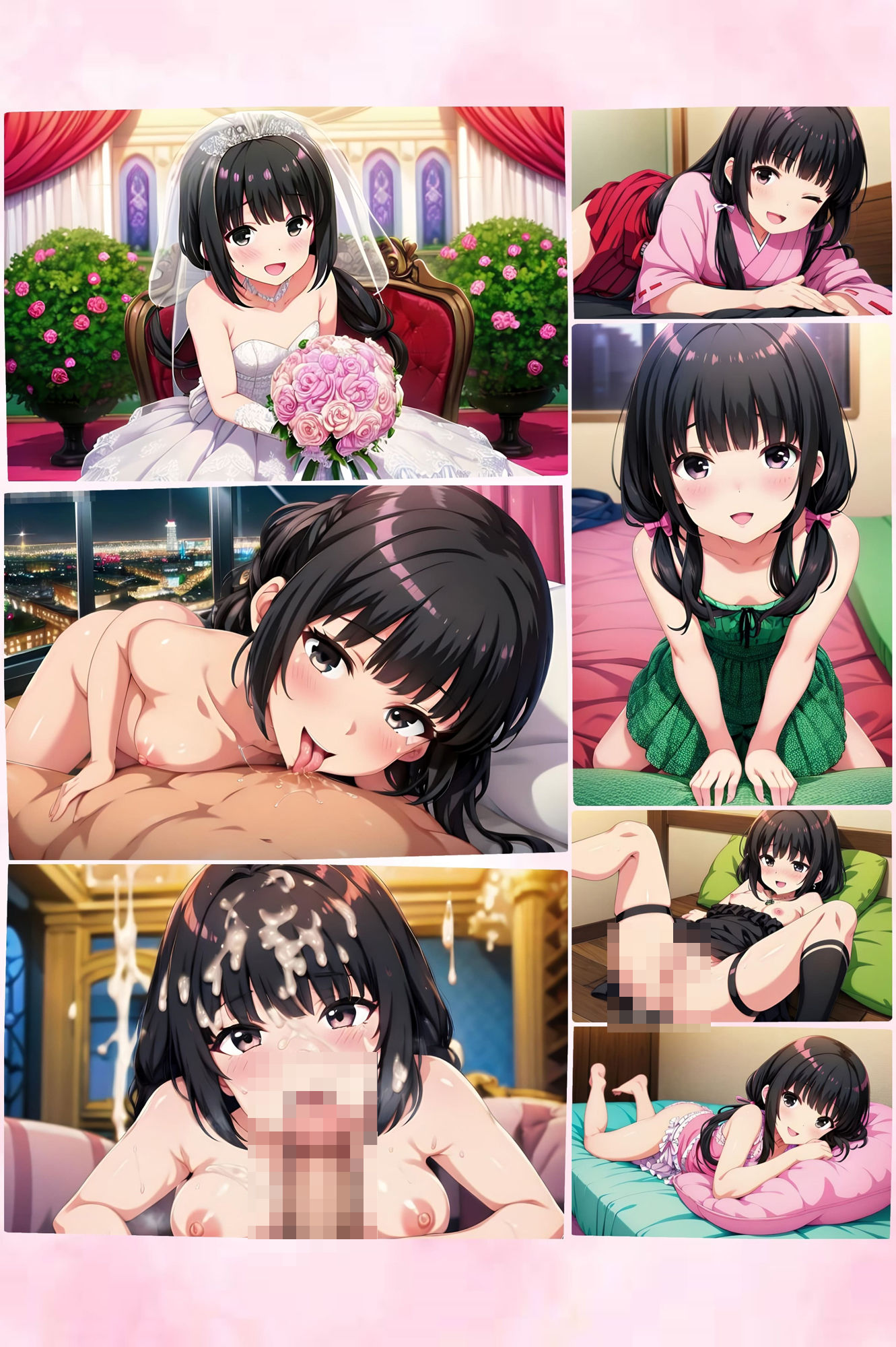 サンプル画像6:〜芸能界でひそかに行われる禁断の調教〜黒髪小柄美少女アイドルを屈服させる！初めて味わう絶頂と快楽の日々(月夜の秘密) [d_435406]