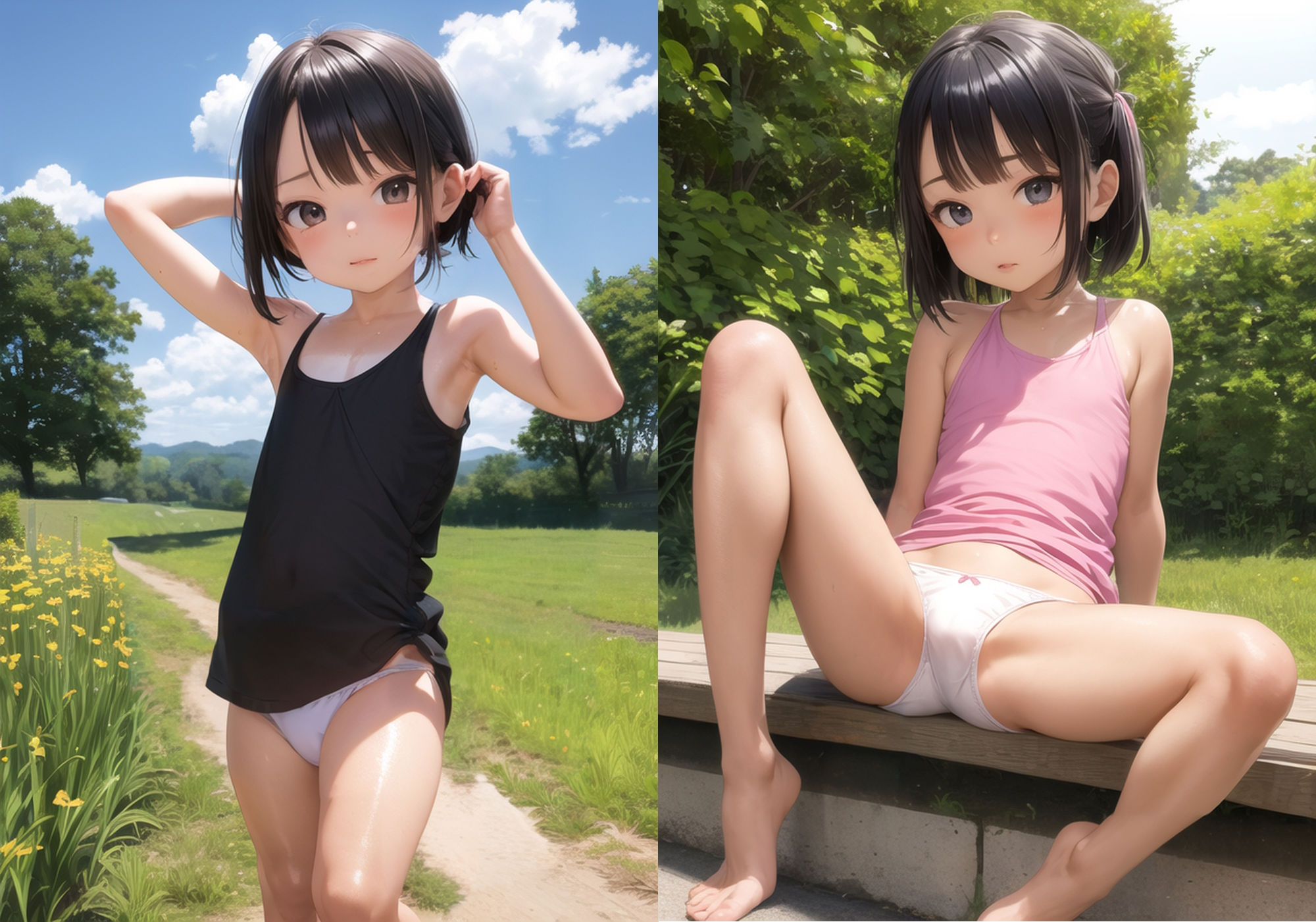 サンプル画像2:田舎少女の性活(くりーむいちご) [d_435509]