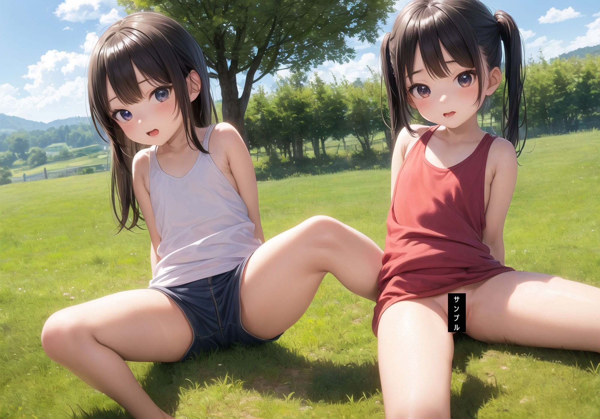 サンプル画像6:田舎少女の性活(くりーむいちご) [d_435509]