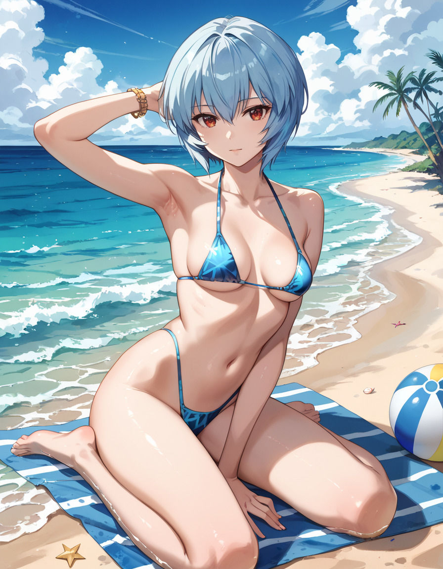 サンプル画像3:【新世紀エヴァ〇ゲリオン】綾〇レイの写真集 プレミアム(DJart_ISUKO) [d_435549]