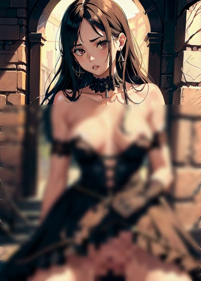 サンプル画像3:牢獄でエロ調教「どエロ下着を着させて、完全支配してどエロ娘に！」(素晴らしい日々) [d_435593]