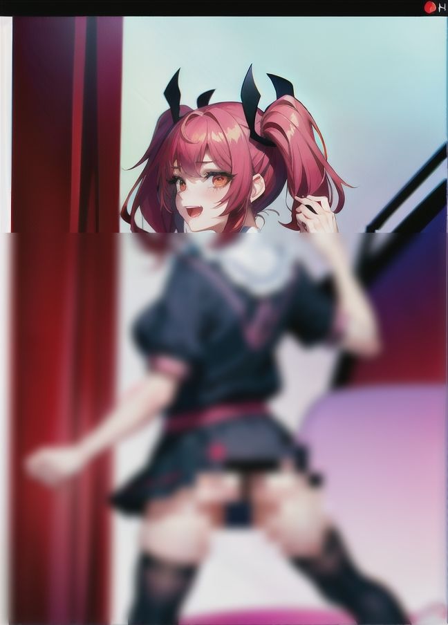 サンプル画像4:ぴちぴちなお尻「バックで突いて！」(ファンタジーランド) [d_435604]