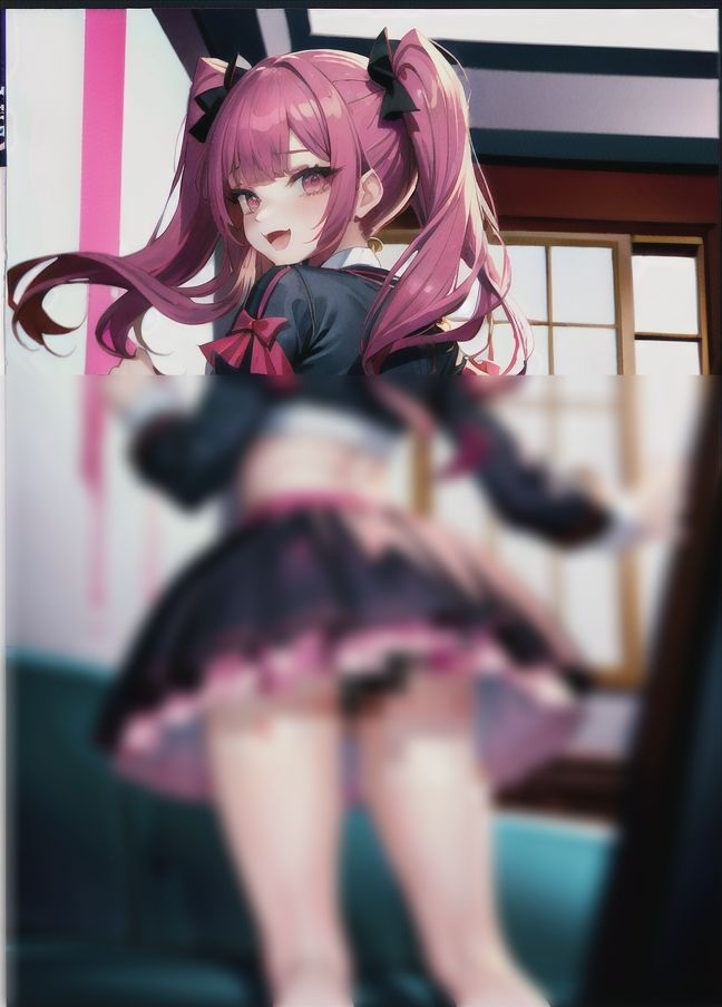 サンプル画像2:女子大生のお尻を後ろからバックハメ！「お尻を叩いて」「たくさん舐めて」「ガンガン突かれたいの」(ヤンデレAIちゃん) [d_435608]