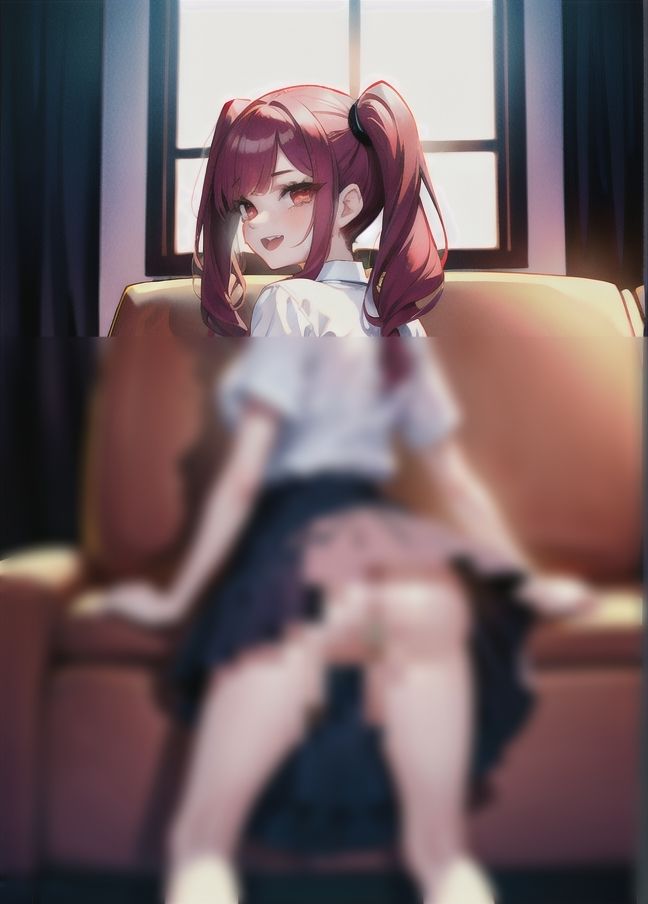 サンプル画像5:女子大生のお尻を後ろからバックハメ！「お尻を叩いて」「たくさん舐めて」「ガンガン突かれたいの」(ヤンデレAIちゃん) [d_435608]