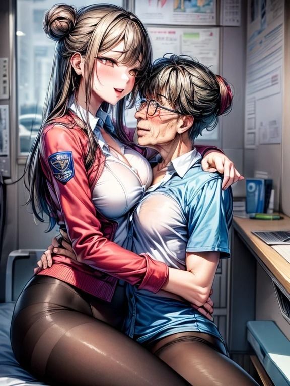 サンプル画像4:シニア・セクシー: おじいさんの技に魅せられた美女たち(夢幻出版【イラスト】) [d_435614]