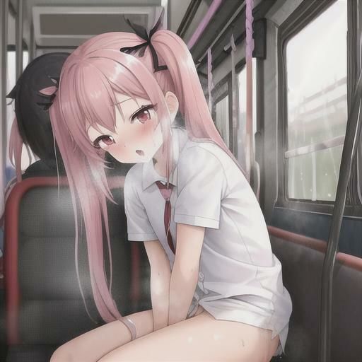 サンプル画像2:ピンク髪ツインテールちゃんのどこでも露出！！(まんまんちん) [d_435697]