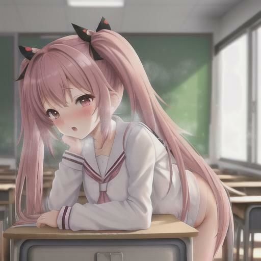 サンプル画像3:ピンク髪ツインテールちゃんのどこでも露出！！(まんまんちん) [d_435697]