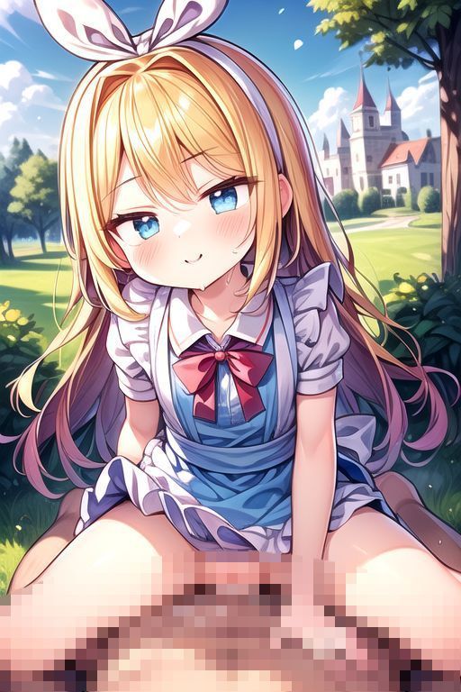 サンプル画像1:不思議の国帰りの騎乗位！イラスト集(癖に忠実っ！) [d_435698]