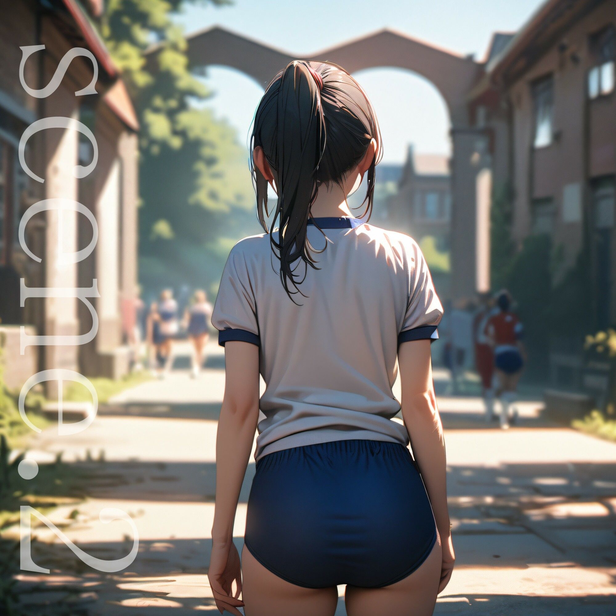 サンプル画像4:スポーツ少女【ブルマー編】(電脳戯画) [d_435717]