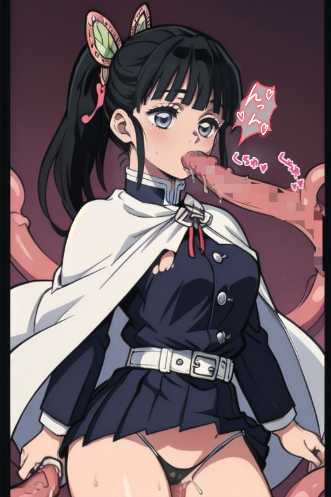 サンプル画像5:無惨の触手に敗北全員中出しエンド(before＆after) [d_435769]