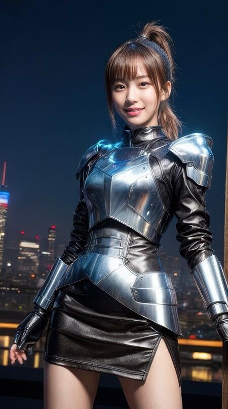 サンプル画像6:コスプレシリーズ 未来戦士くノ一編 Vol.1(美伝プロジェクト) [d_435820]