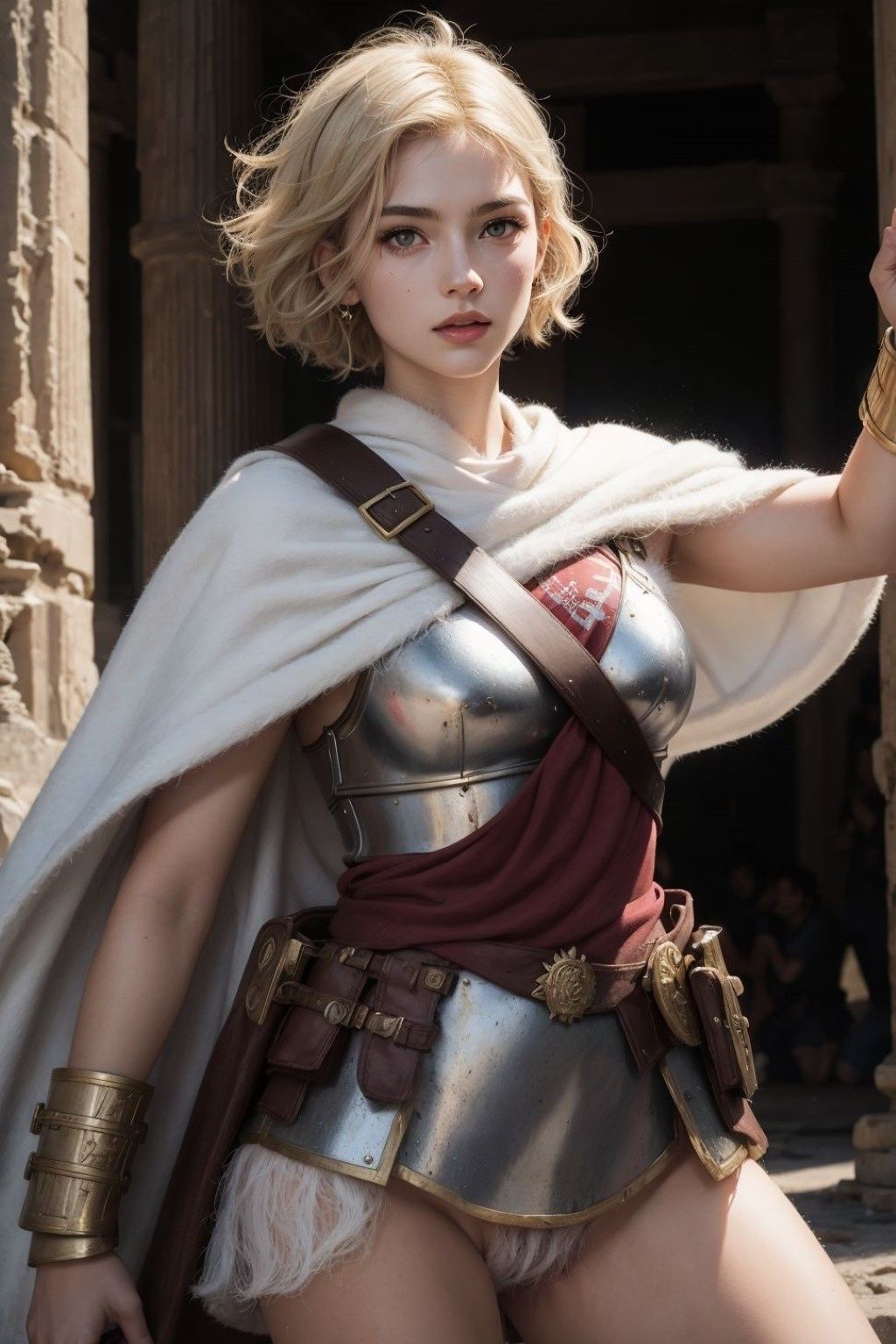 サンプル画像5:古代の女戦士(ツンドラ) [d_435838]