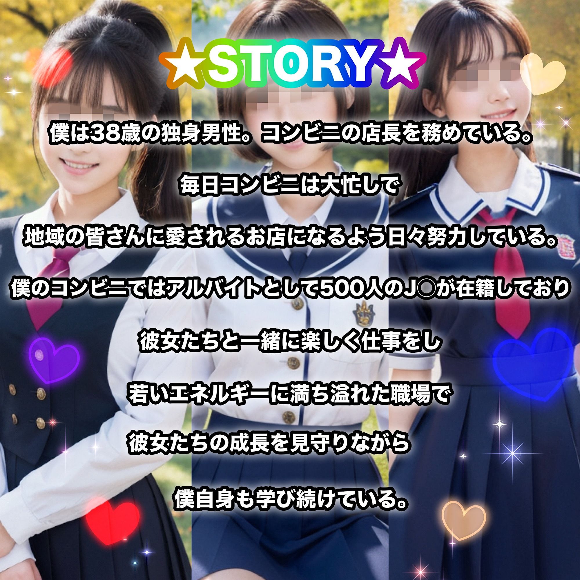 サンプル画像1:店長のいいなり性処理J◯達 〜全裸de公園お散歩ドスケベデート〜(LOVE JUICE【ラブジュース】) [d_435865]