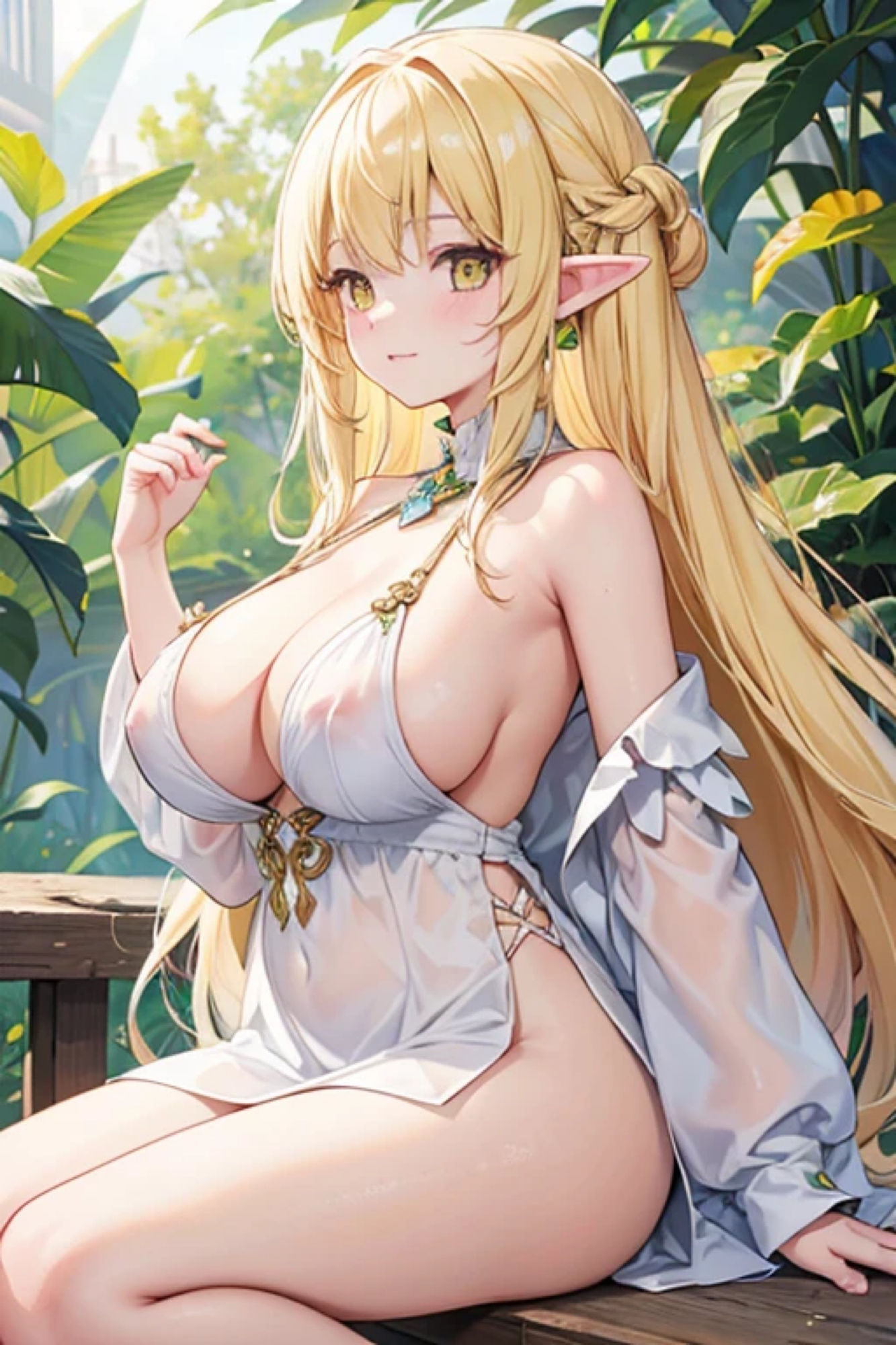 サンプル画像5:イエローエルフのアレやコレ(rweb324) [d_435889]