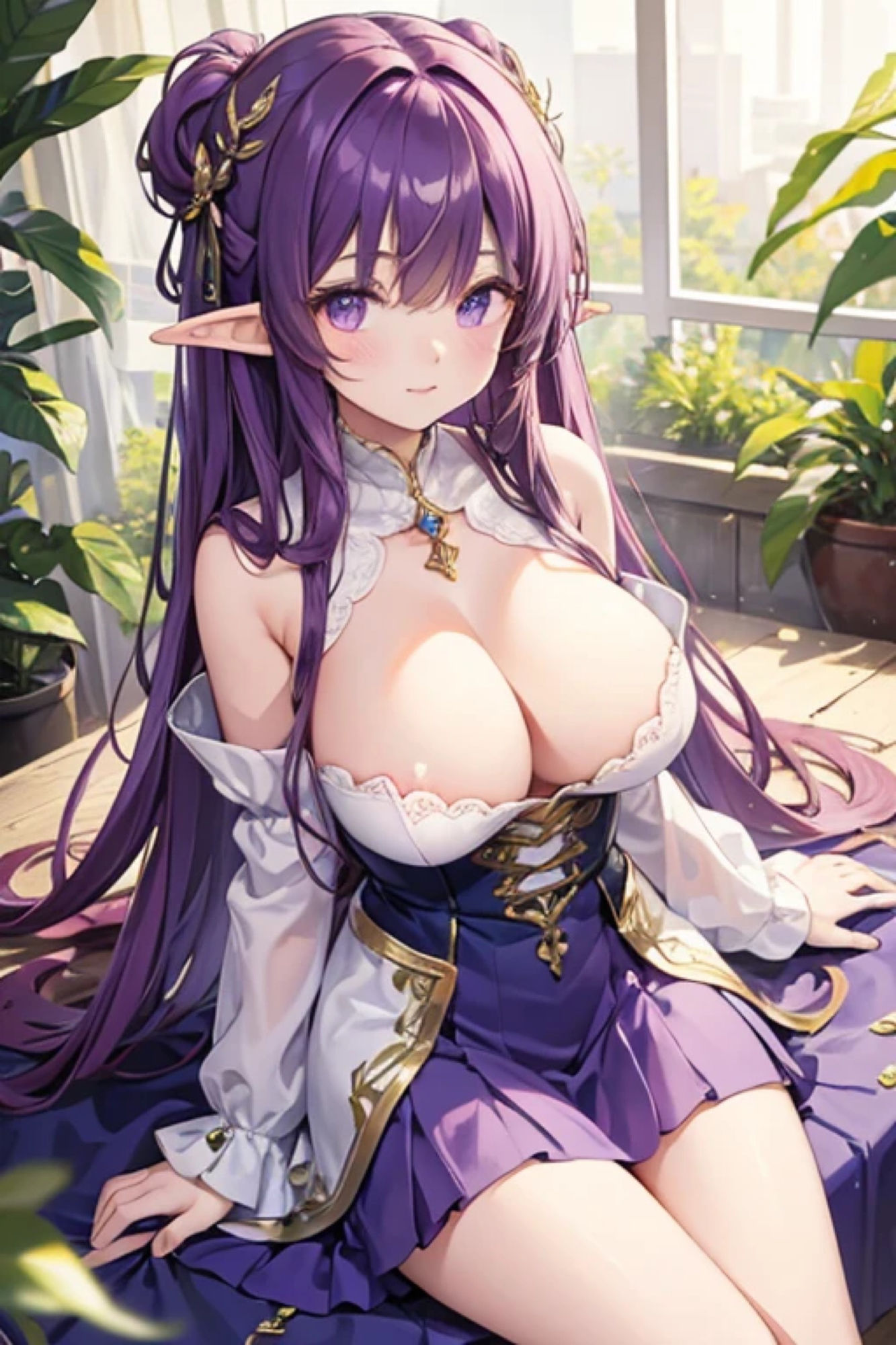 サンプル画像4:パープルエルフのアレやコレ(rweb324) [d_435893]