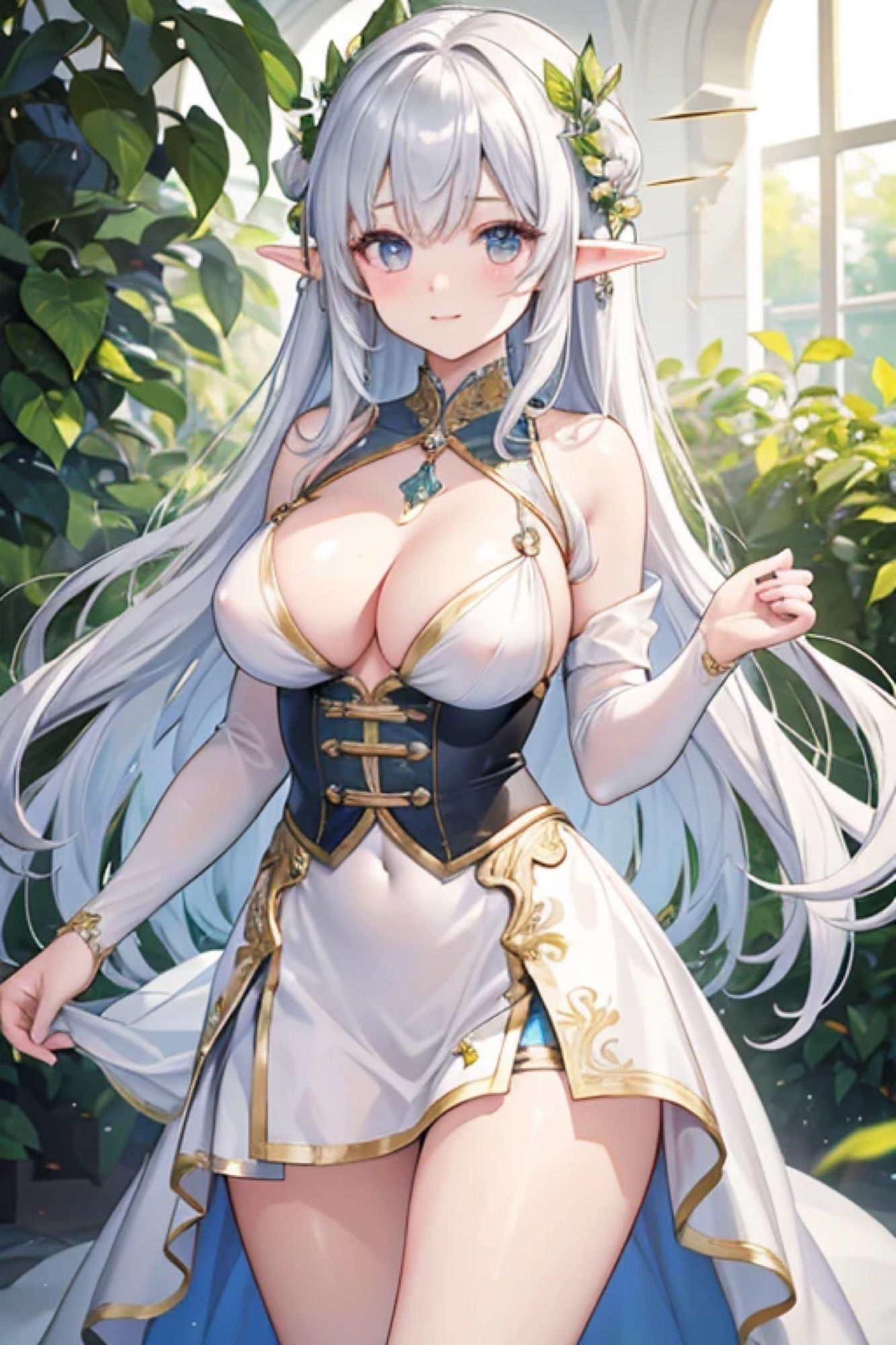 サンプル画像6:シルバーエルフのアレやコレ(rweb324) [d_435895]