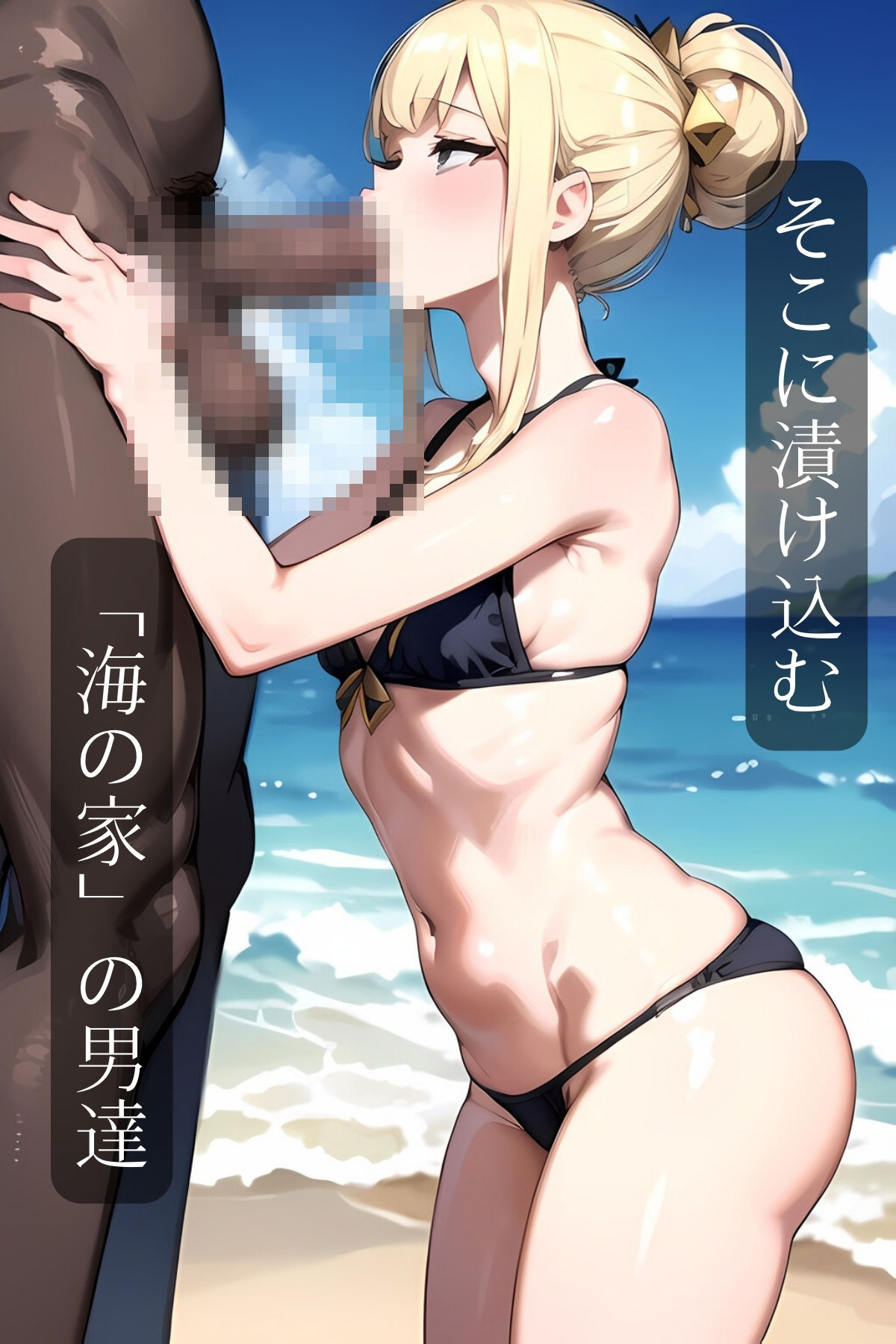 サンプル画像3:真夏のビーチは危険がいっぱい 海の家の男達に騙された少女達(WEEKEND GIRLS) [d_435896]