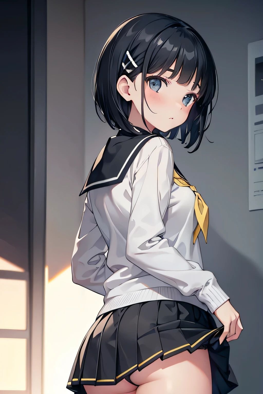 サンプル画像2:中出しオンライン・桐◯谷直葉編(ファンデリ) [d_435925]