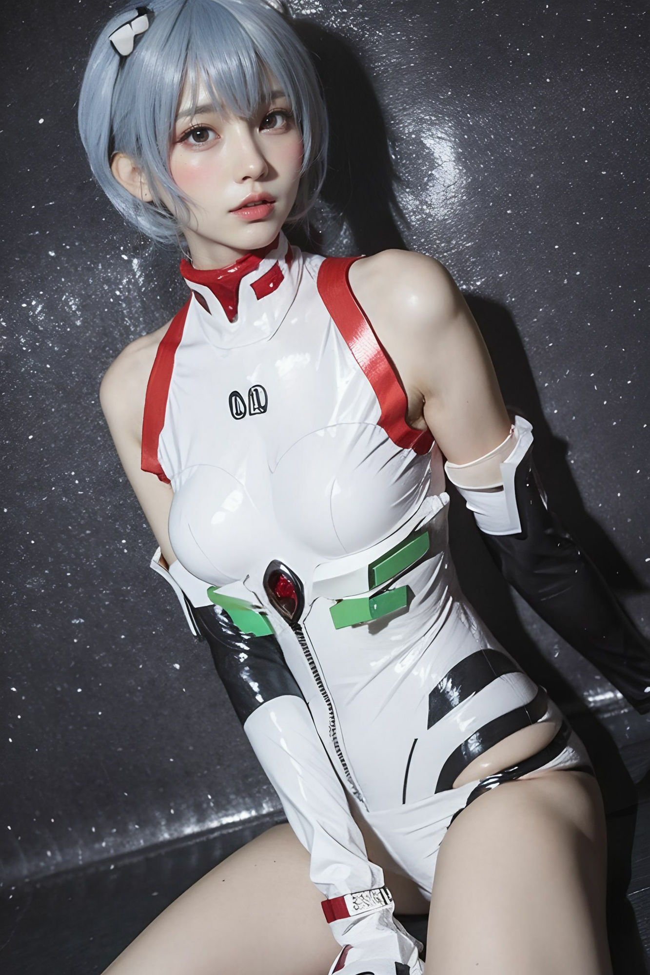 サンプル画像2:〜綾波レイ〜とにかくカワイイ娘にコスプレさせてヤリまくってみた(妄想族AI) [d_435928]