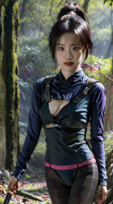 サンプル画像2:コスプレシリーズ 戦国のくノ一編 Vol.1(美伝プロジェクト) [d_435930]