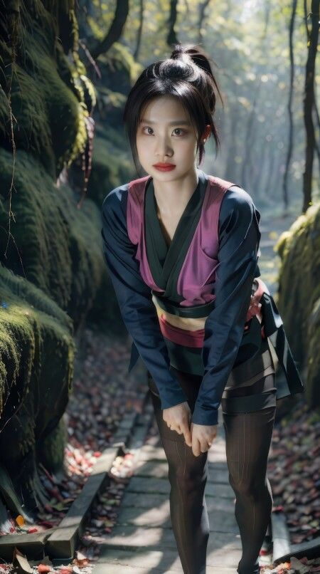 サンプル画像5:コスプレシリーズ 戦国のくノ一編 Vol.1(美伝プロジェクト) [d_435930]