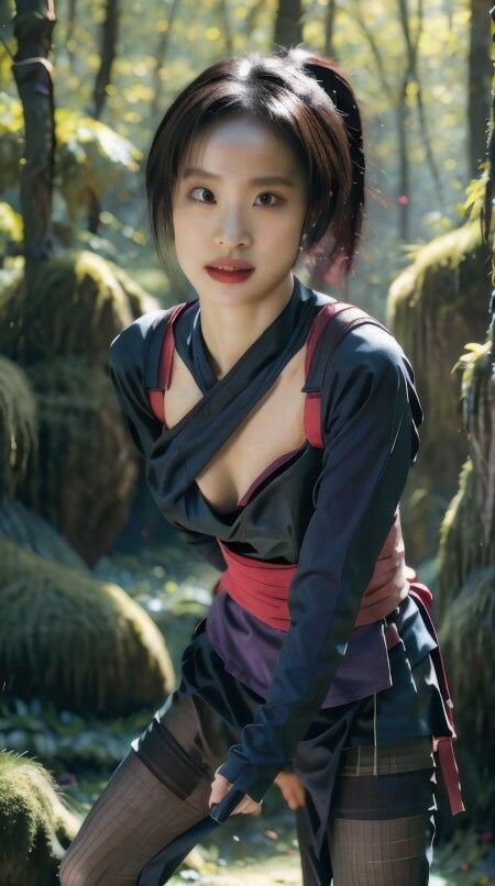 サンプル画像6:コスプレシリーズ 戦国のくノ一編 Vol.1(美伝プロジェクト) [d_435930]