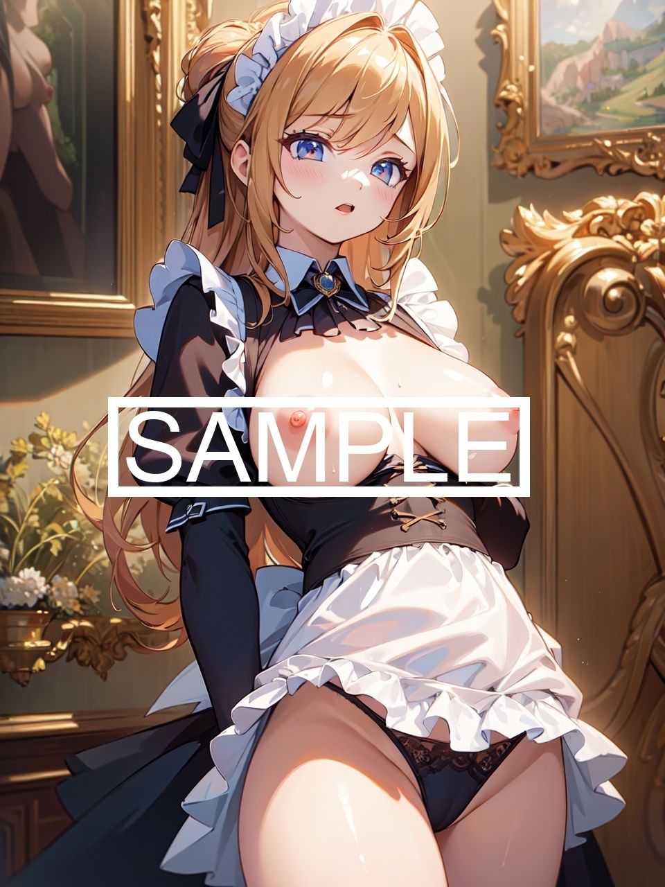 サンプル画像2:メイド美女 写真集106P(Pixel Fantasy) [d_435946]