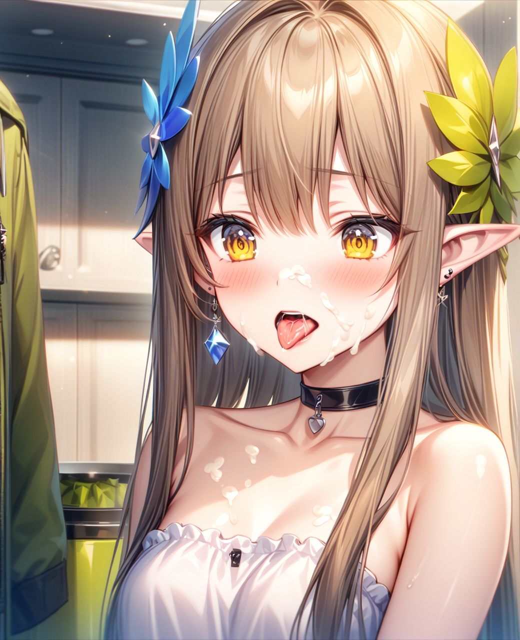 美少女〇〇まみれ・ミ〇ルジス（アークナイツ）のサンプル画像 6