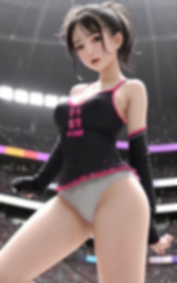 サンプル画像2:エロすぎる淫乱チアガールHな盗撮画像集(魅せるAI社) [d_436141]