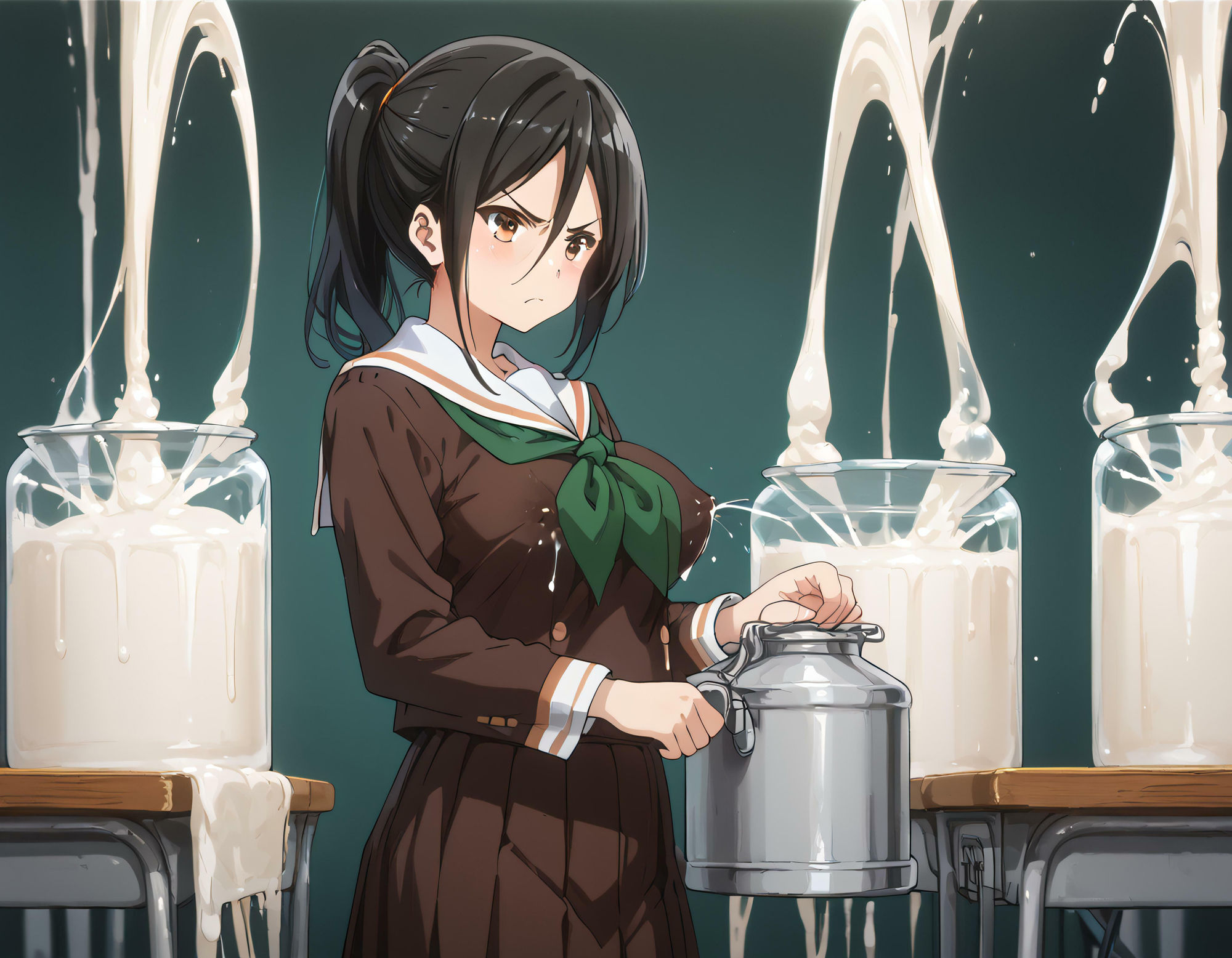 サンプル画像1:部活の前に(ふわりんぼし) [d_436160]